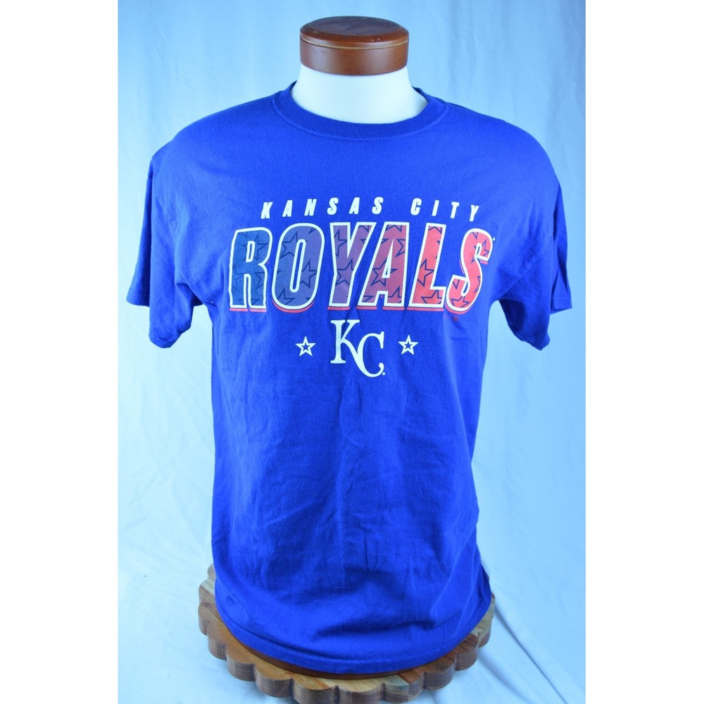 KC Kansas City Royals MLB Genuine Merchandise Baseball Crew Neck Shirt Adult L